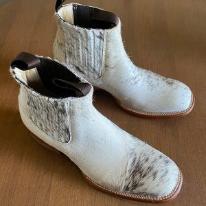 Cowhide Booties